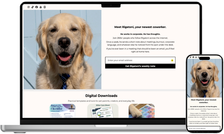 Rigatoni | The Golden Retriever Rigatoni | The Golden Retriever